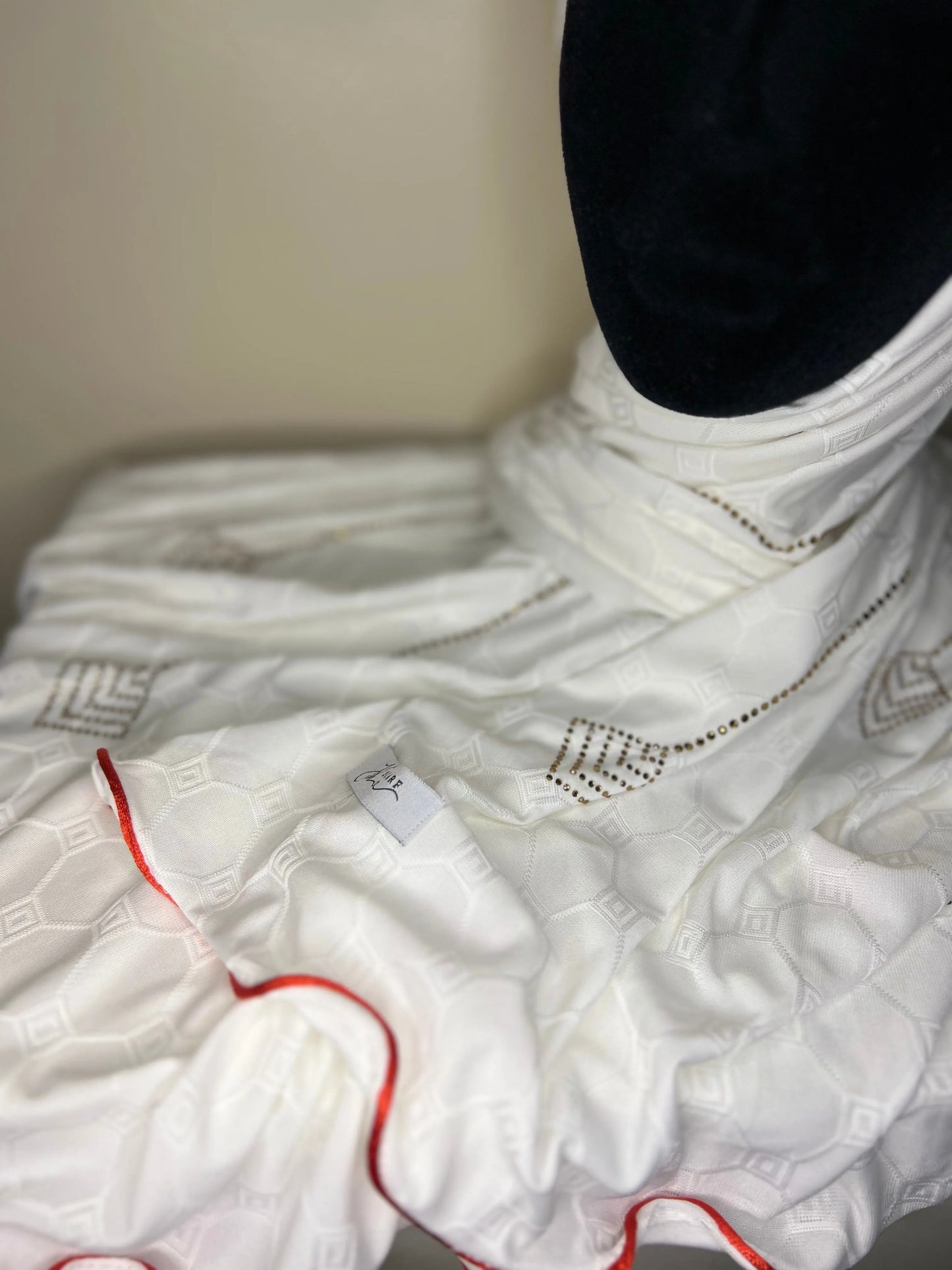 Royal Blanc ligne rouge