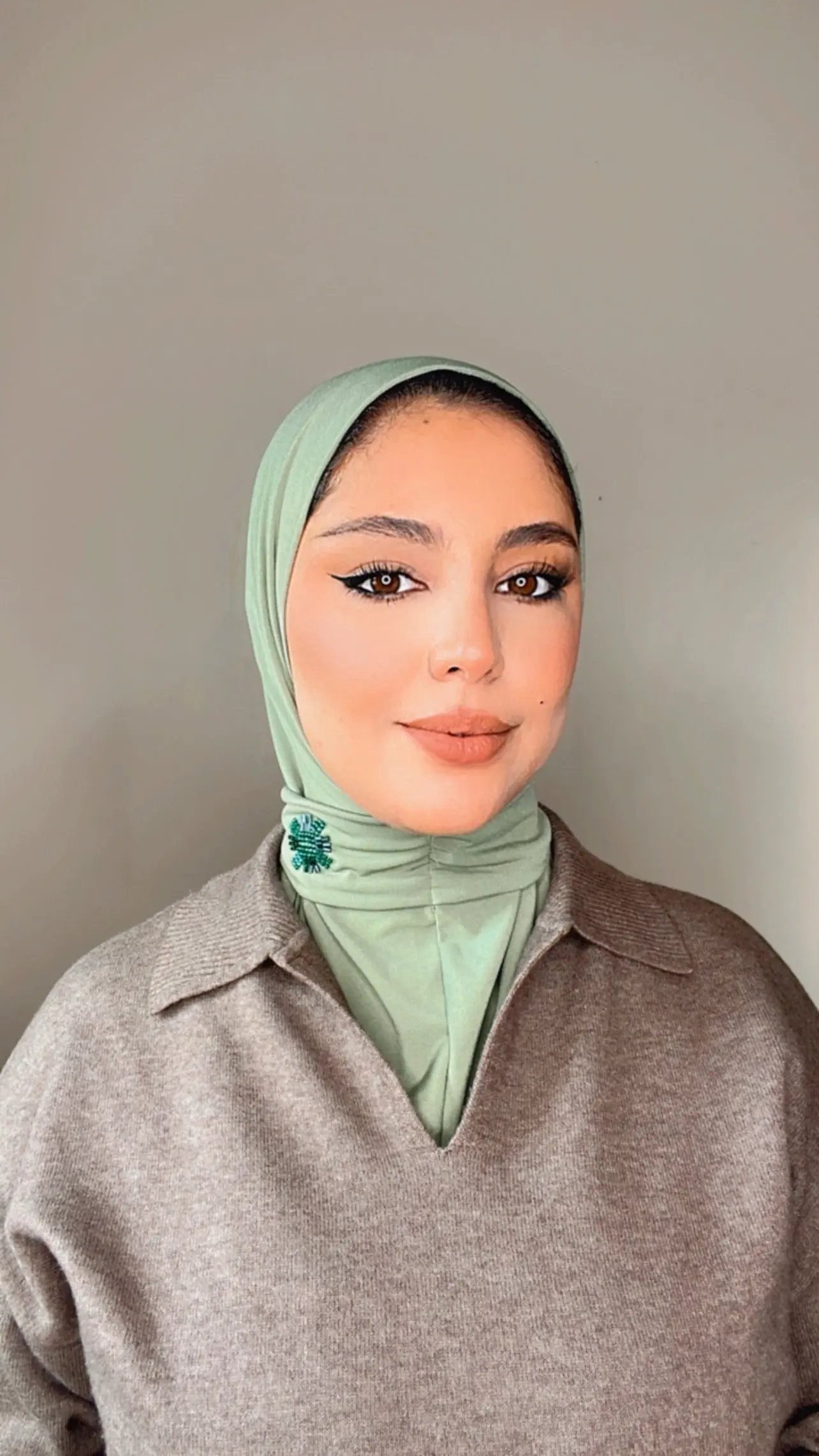 Cagoule Kaki JH Scarf