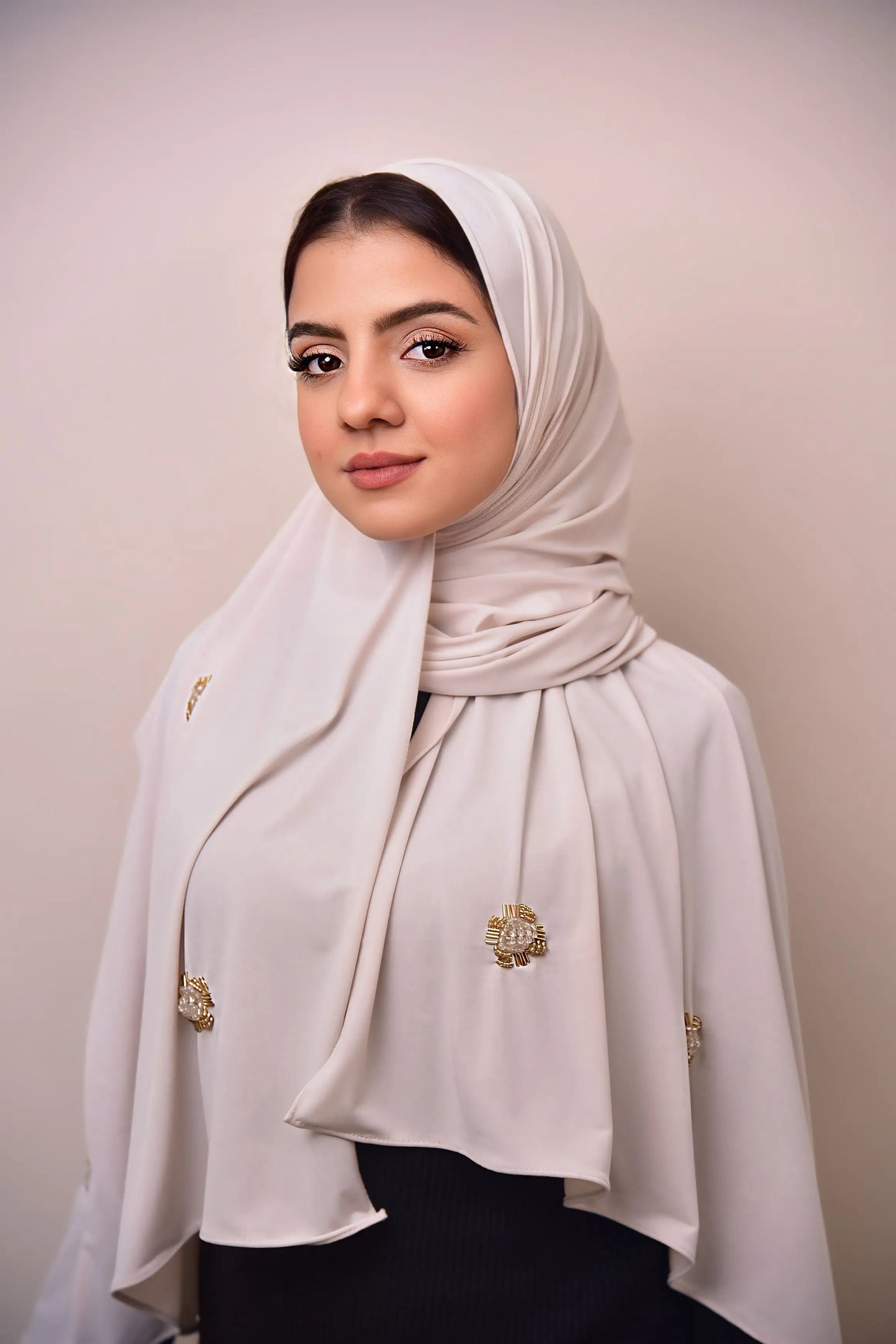 Hijab jersey Diamond Crème JH Scarf