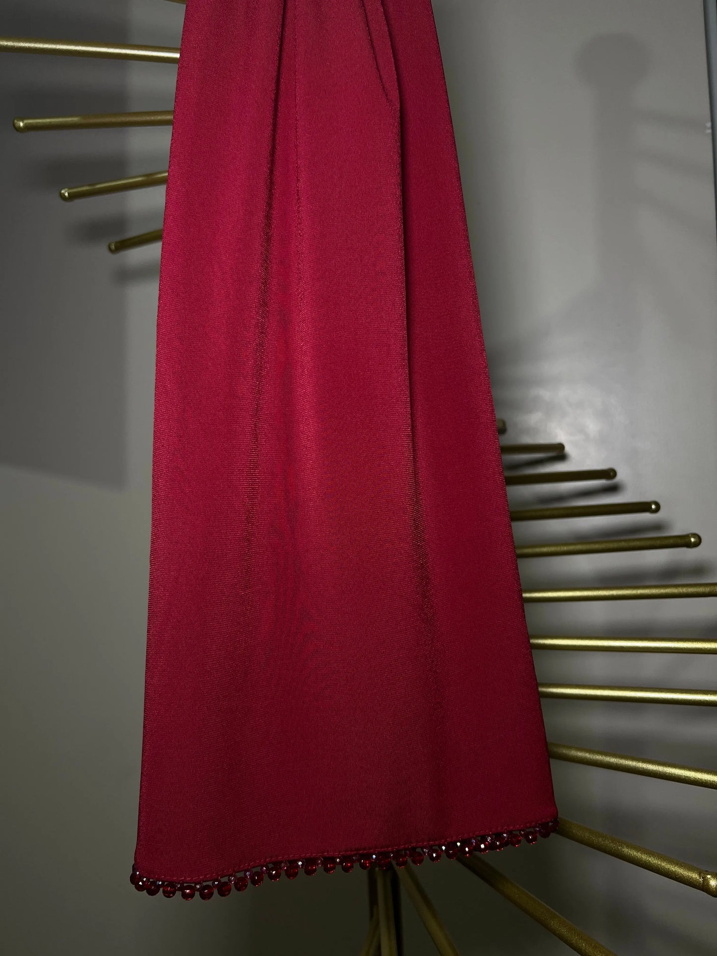 Perlina Burgundy JH Scarf