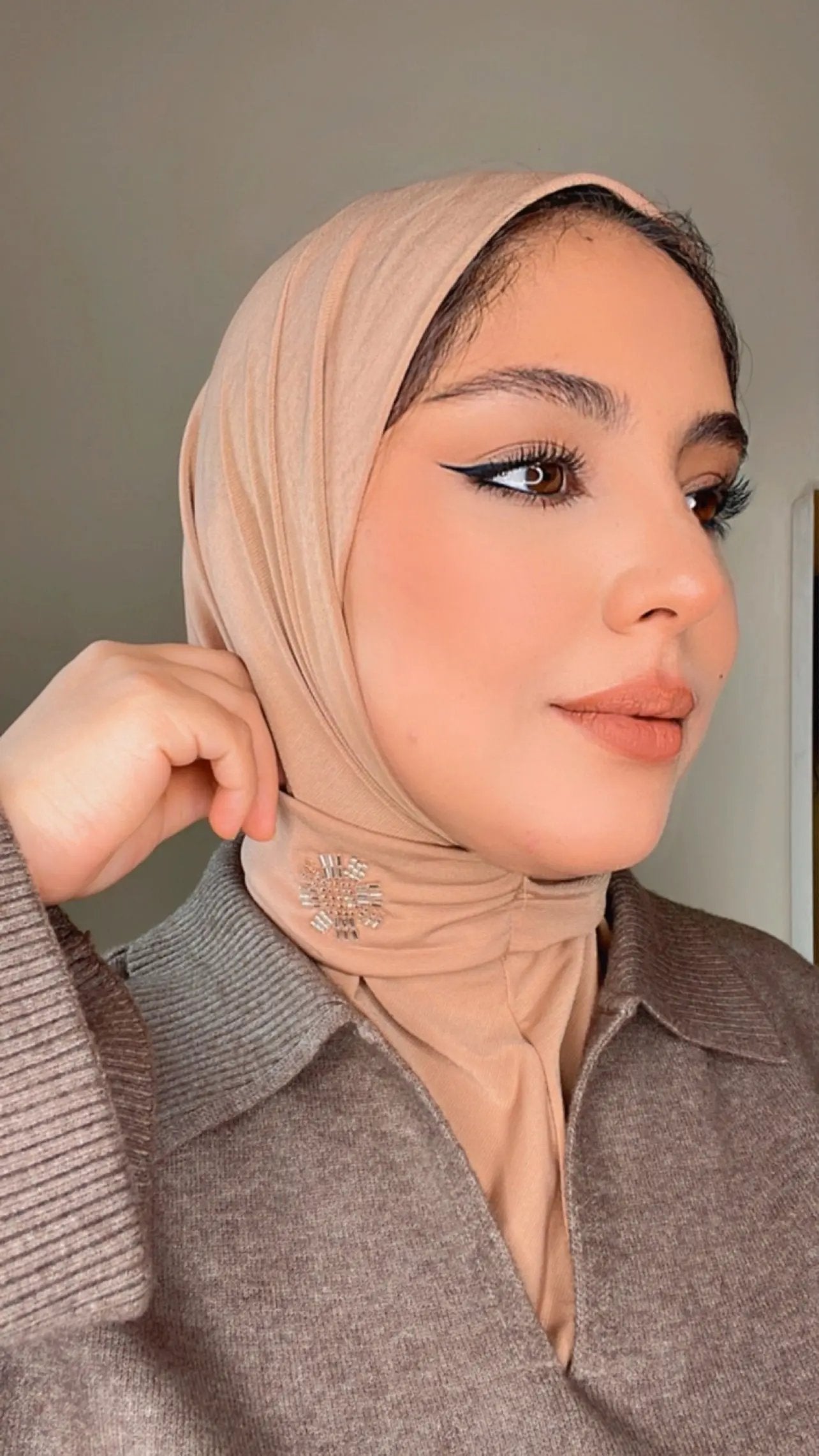 Cagoule Caramel JH Scarf