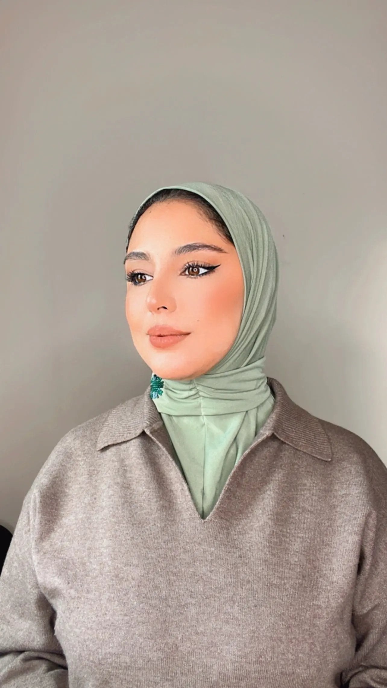 Cagoule Kaki JH Scarf