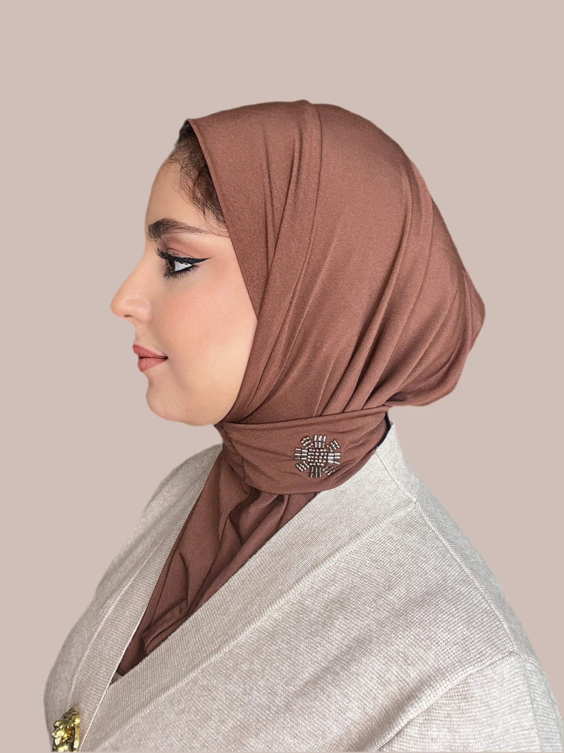Cagoule Marron JH Scarf