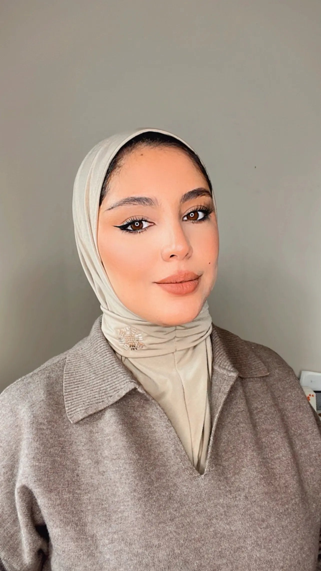 Cagoule Taupe JH Scarf