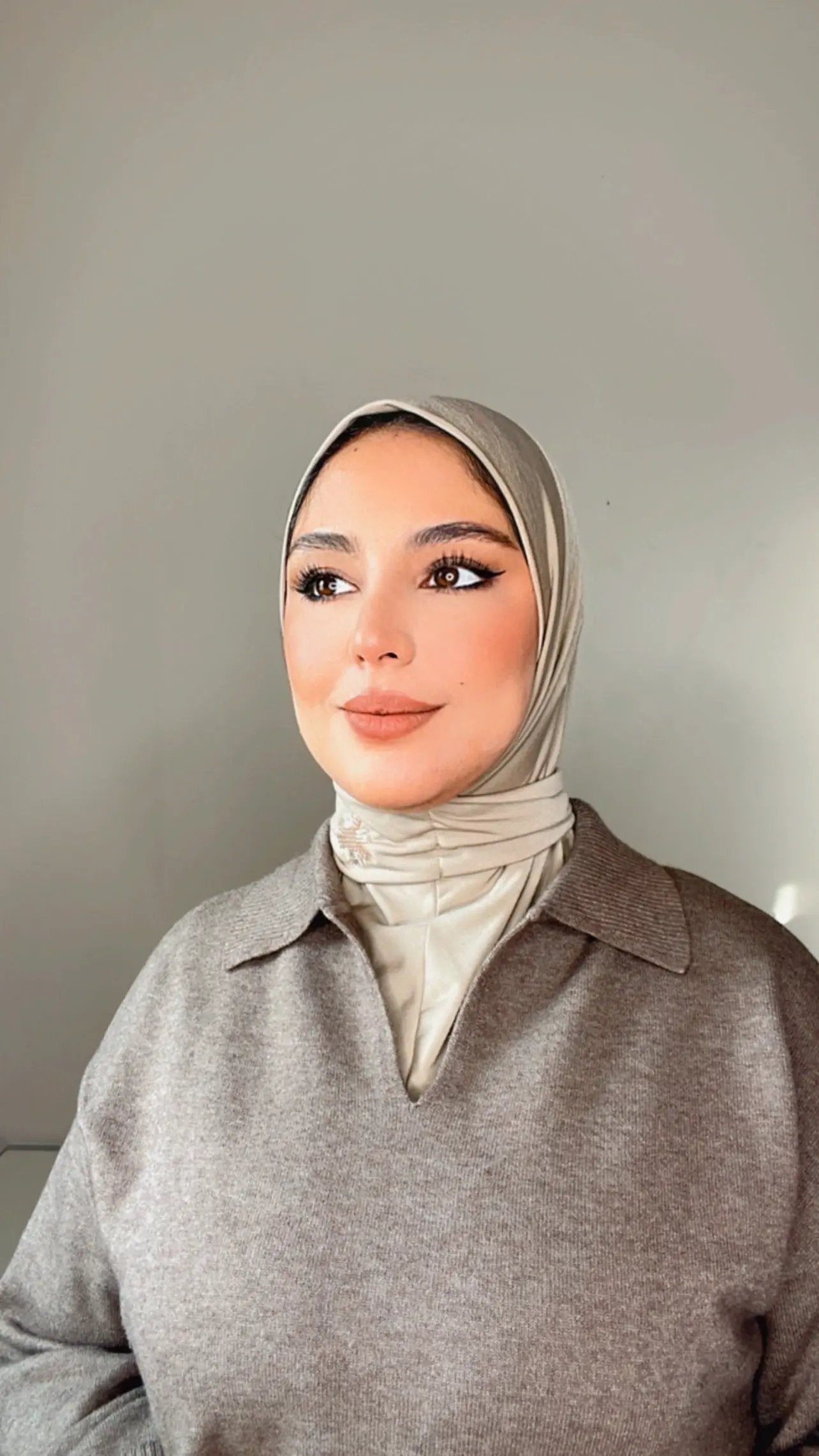 Cagoule Taupe JH Scarf