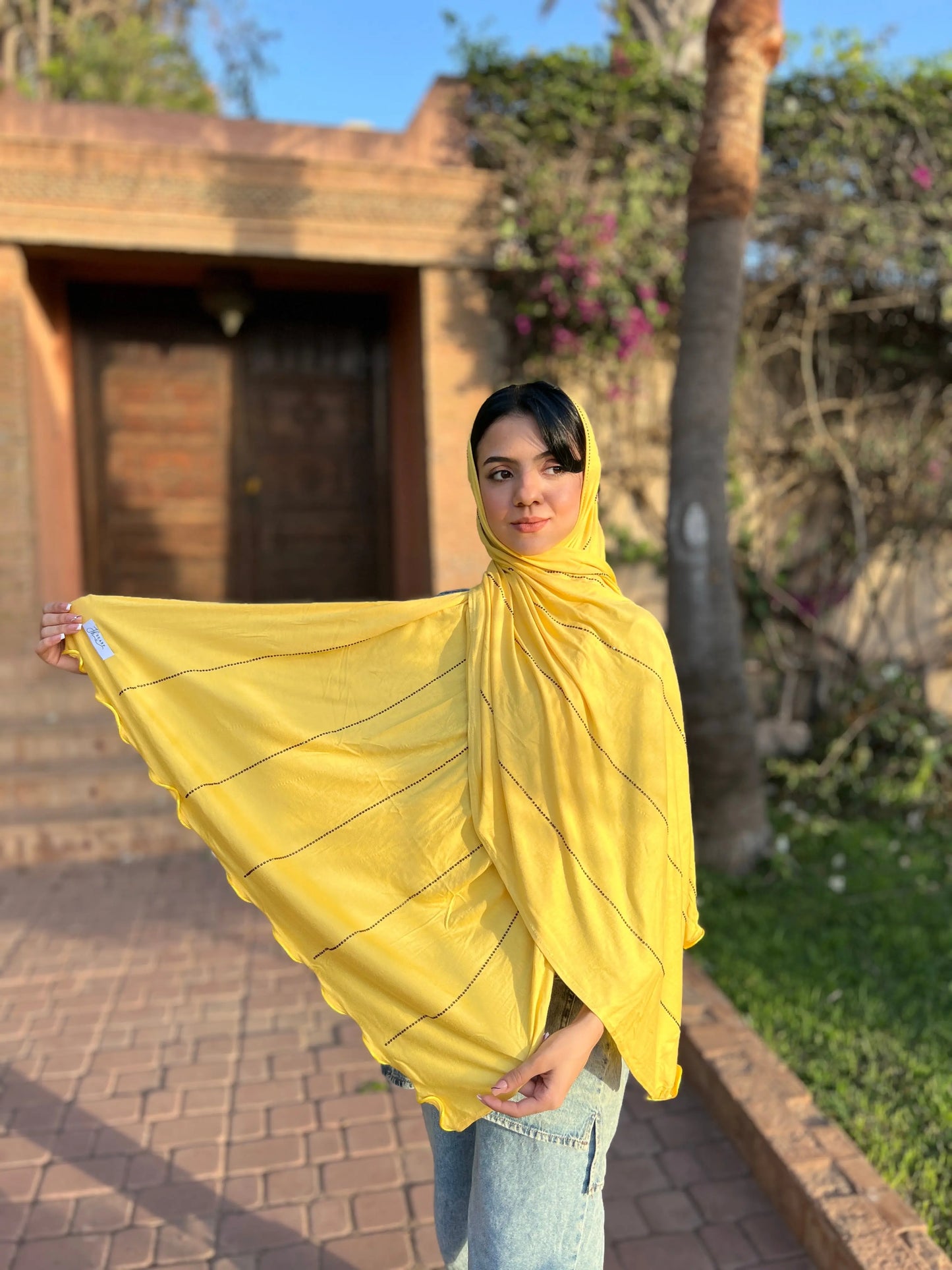 HIJAB Jawahir jaune JH Scarf