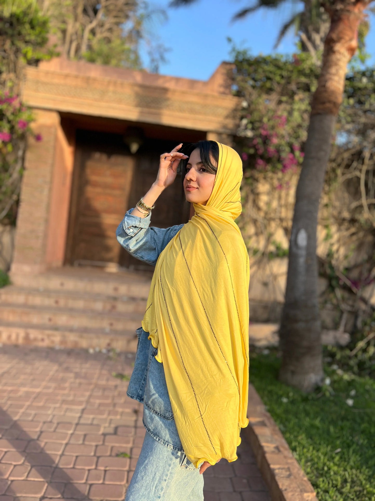 HIJAB Jawahir jaune JH Scarf