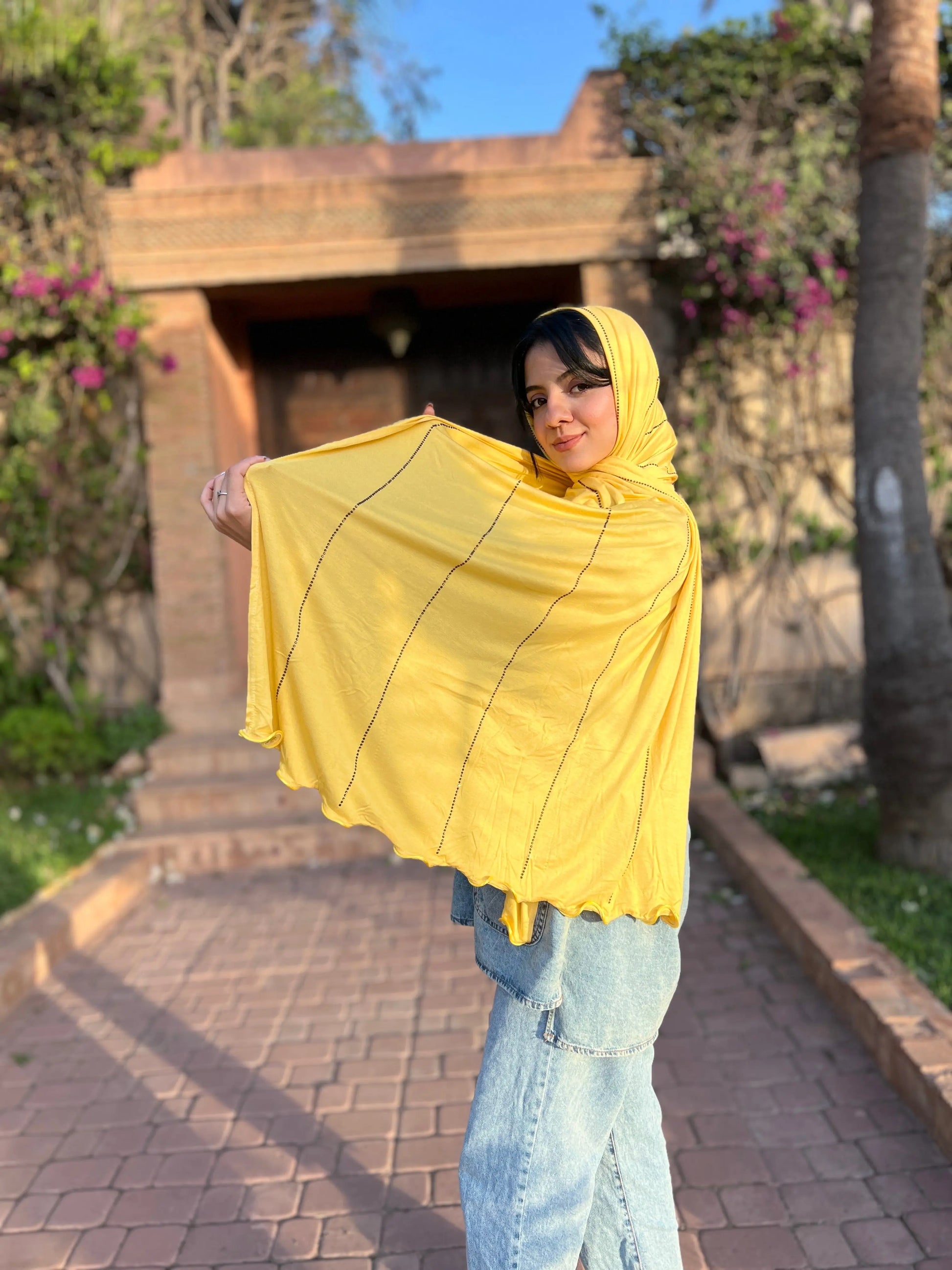 HIJAB Jawahir jaune JH Scarf