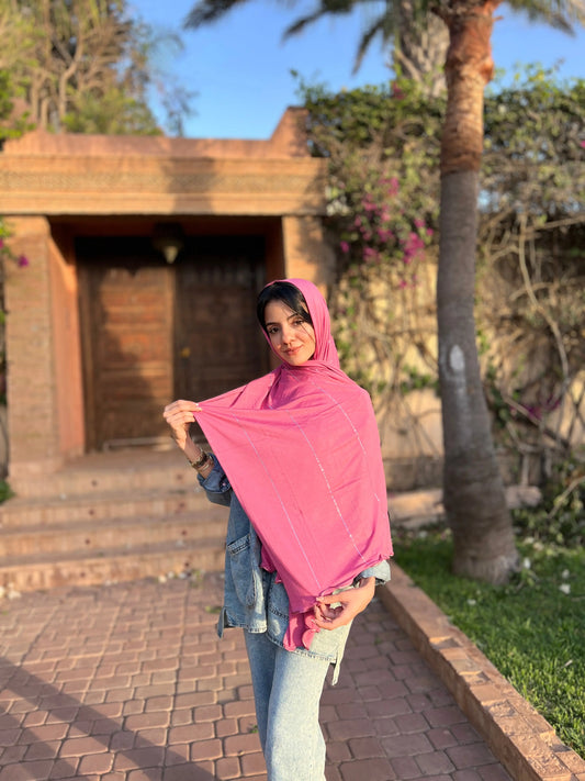 Hijab Jawahir Cerise JH Scarf