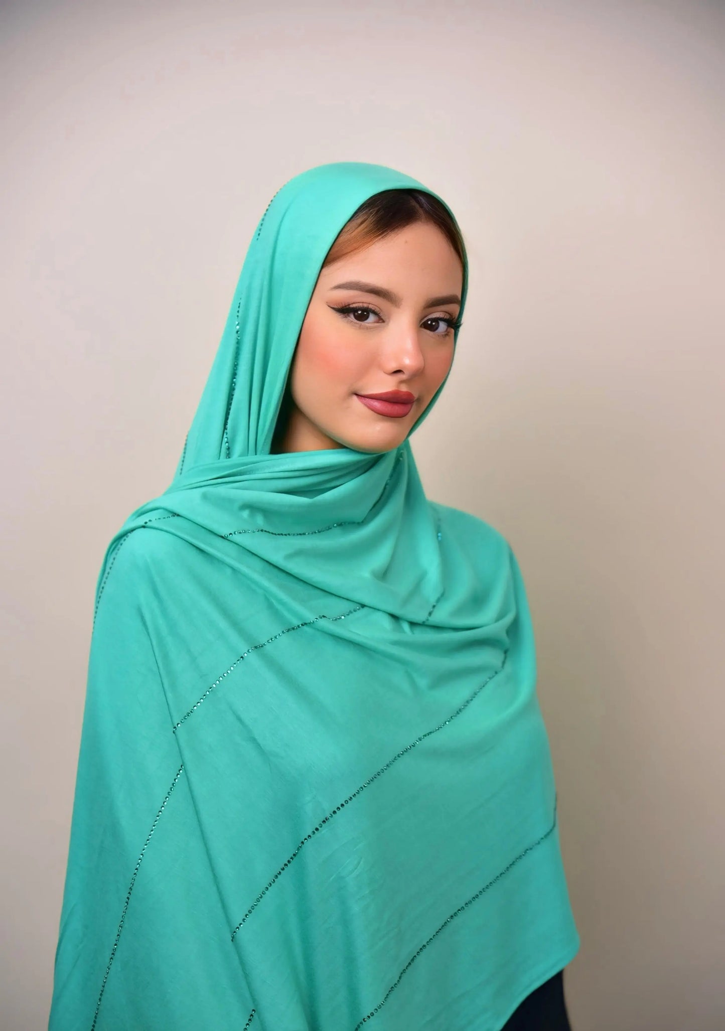 Hijab Jawahir Vert Menthe JH Scarf