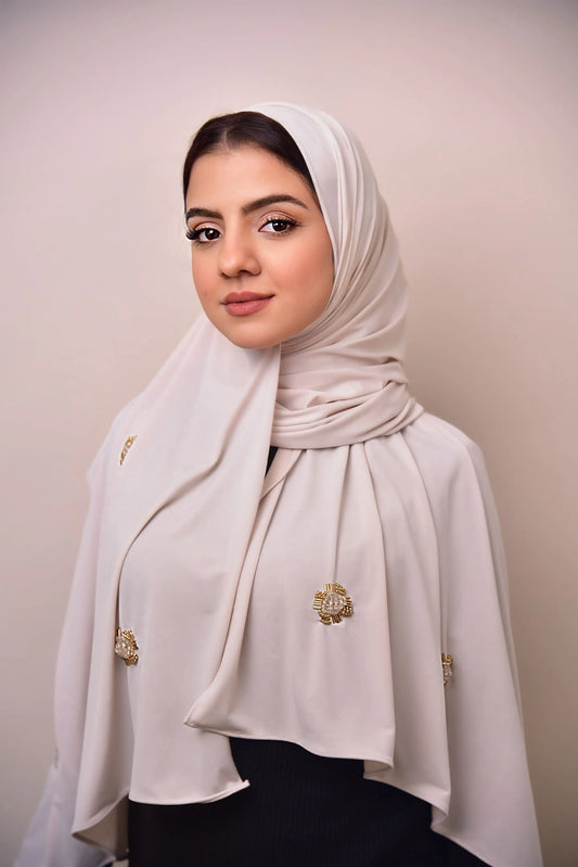 Hijab jersey Diamond Crème JH Scarf