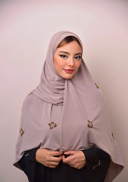 Hijab jersey Diamond Taupe JH Scarf