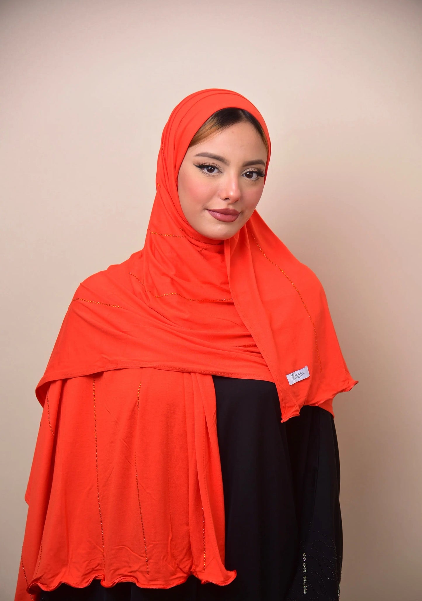 Jawahir Orange Fluo JH Scarf