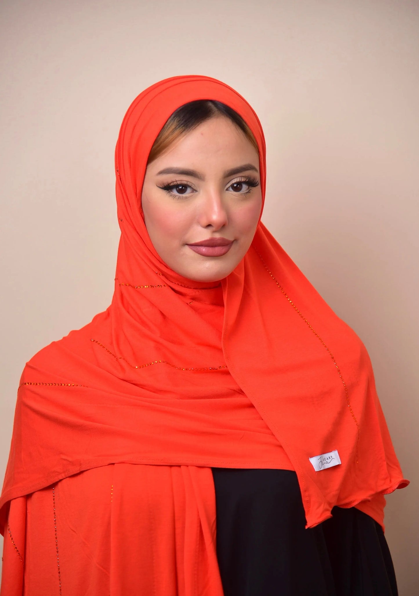 Jawahir Orange Fluo JH Scarf