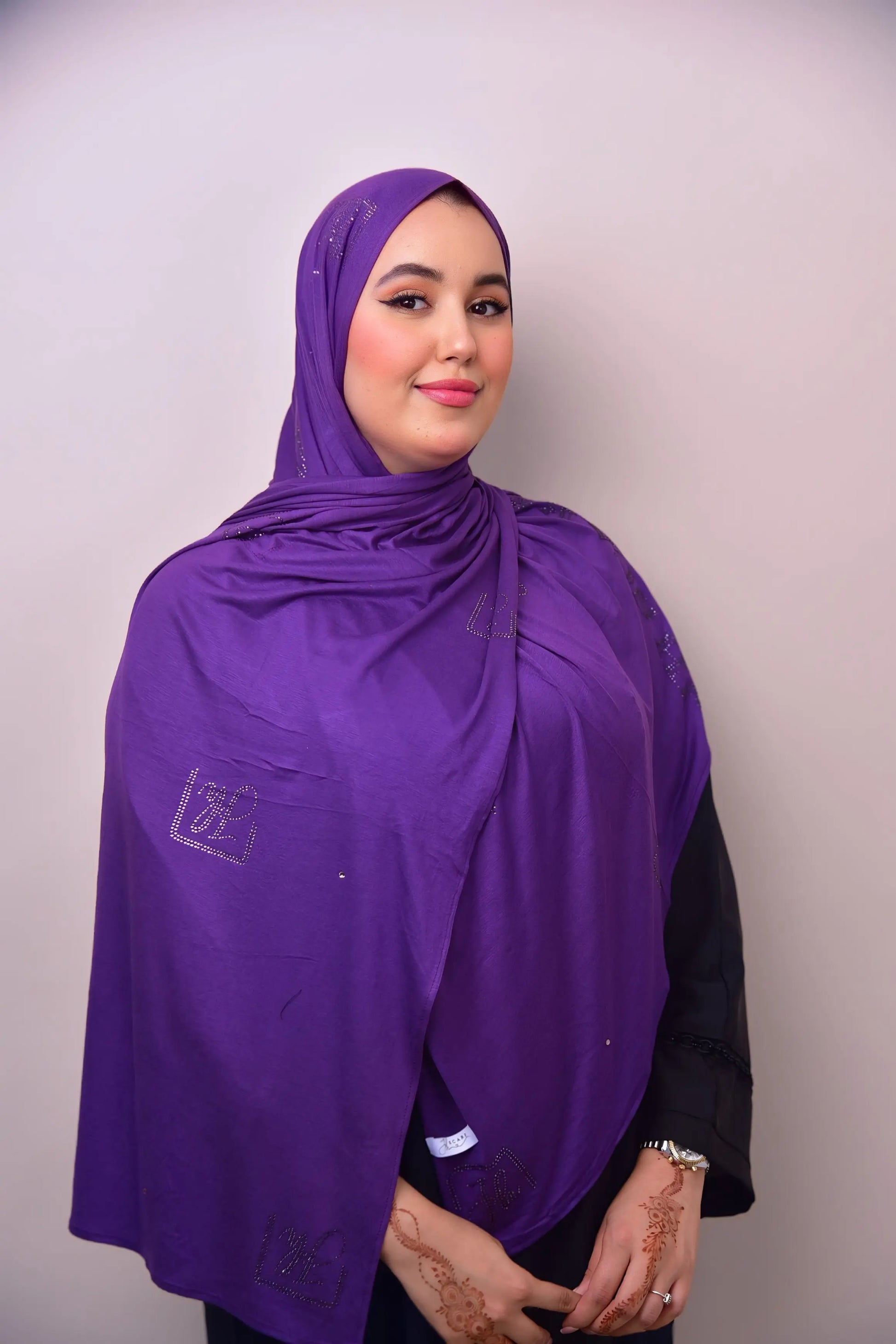 Signature VIOLET JH Scarf