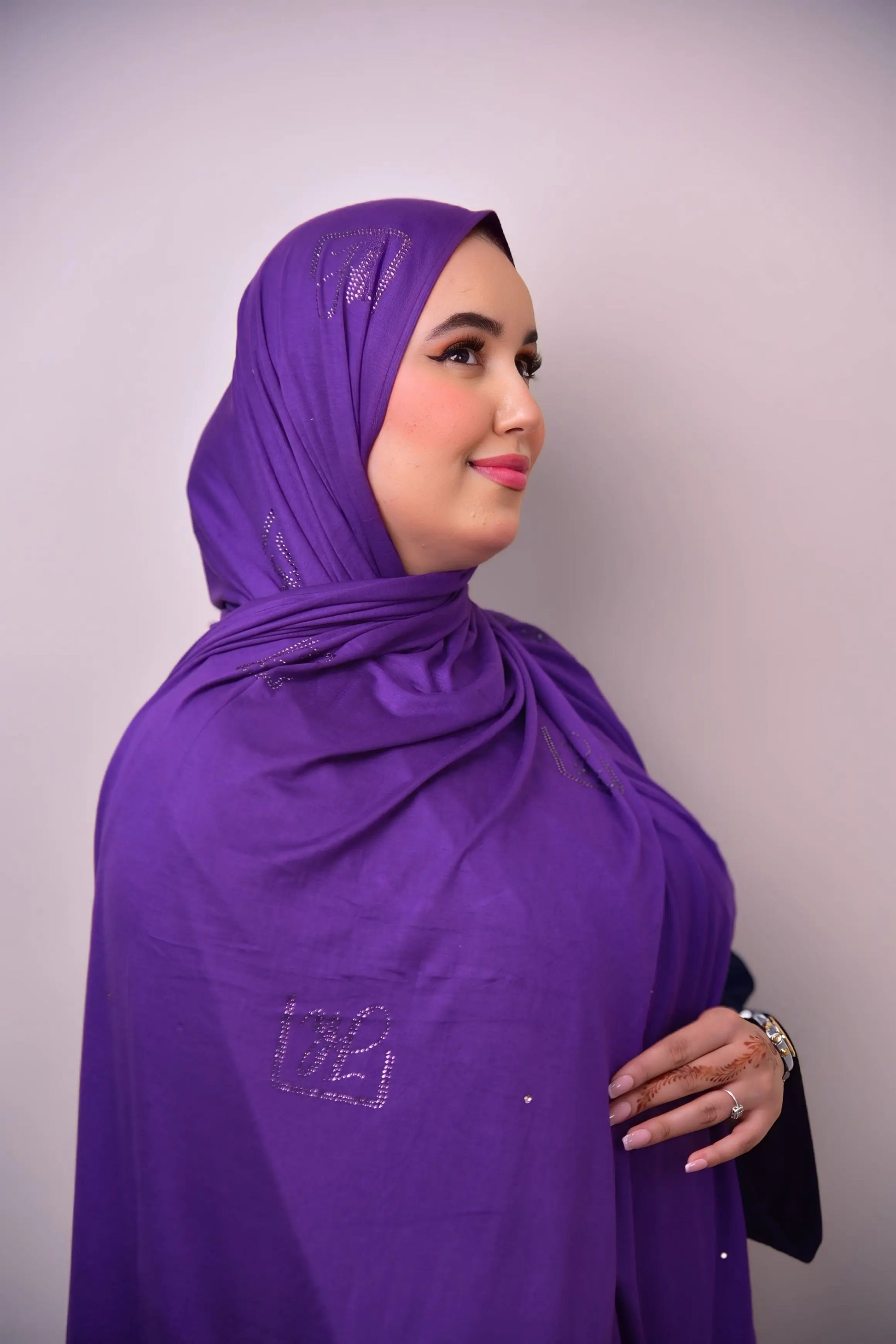 Signature VIOLET JH Scarf